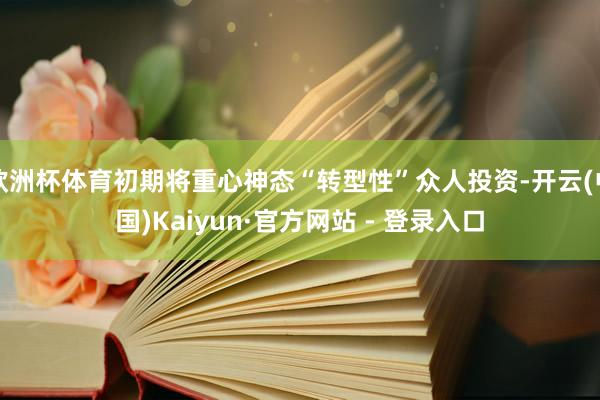 欧洲杯体育初期将重心神态“转型性”众人投资-开云(中国)Kaiyun·官方网站 - 登录入口